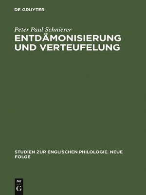 cover image of Entdämonisierung und Verteufelung